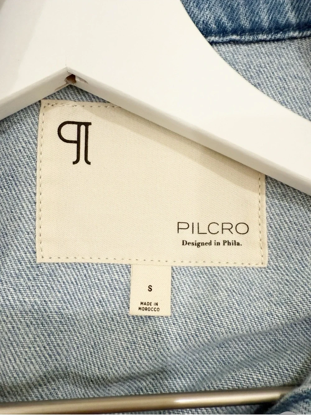 Anthropologie Pilco Denim button down jacket